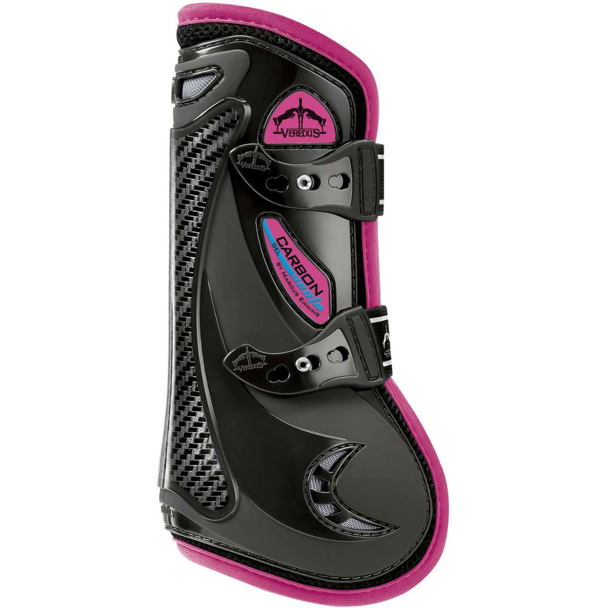 Veredus Tendon Boots Carbon Gel Vento Front Pink