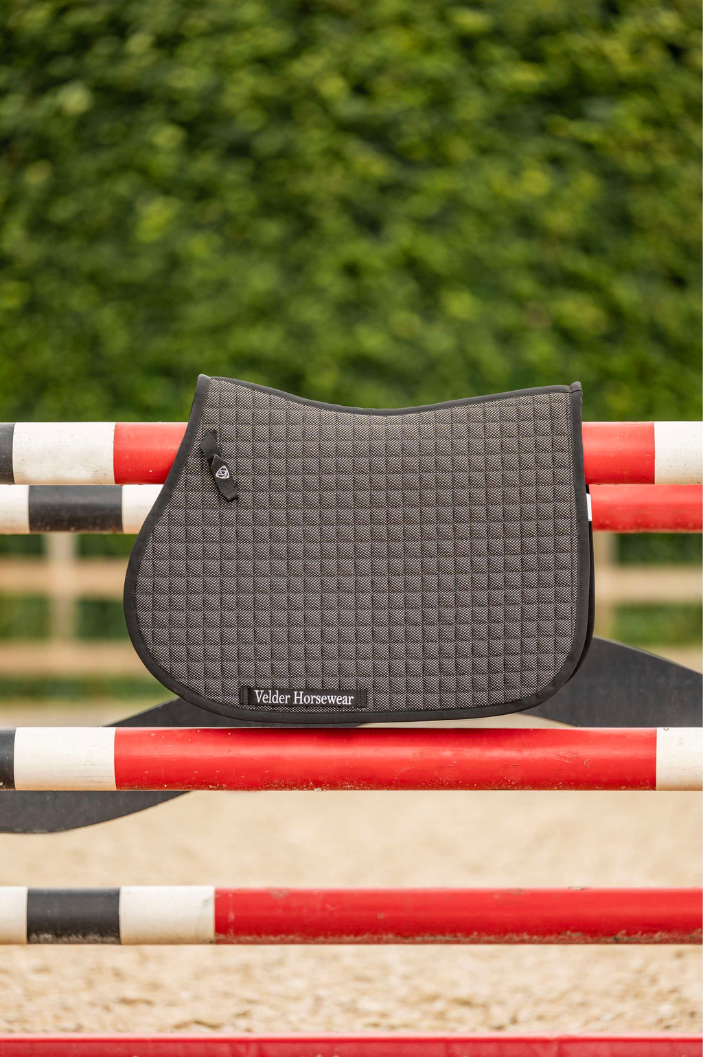 Velder Horsewear Premium Saddlepad Bamboo Jumping Black