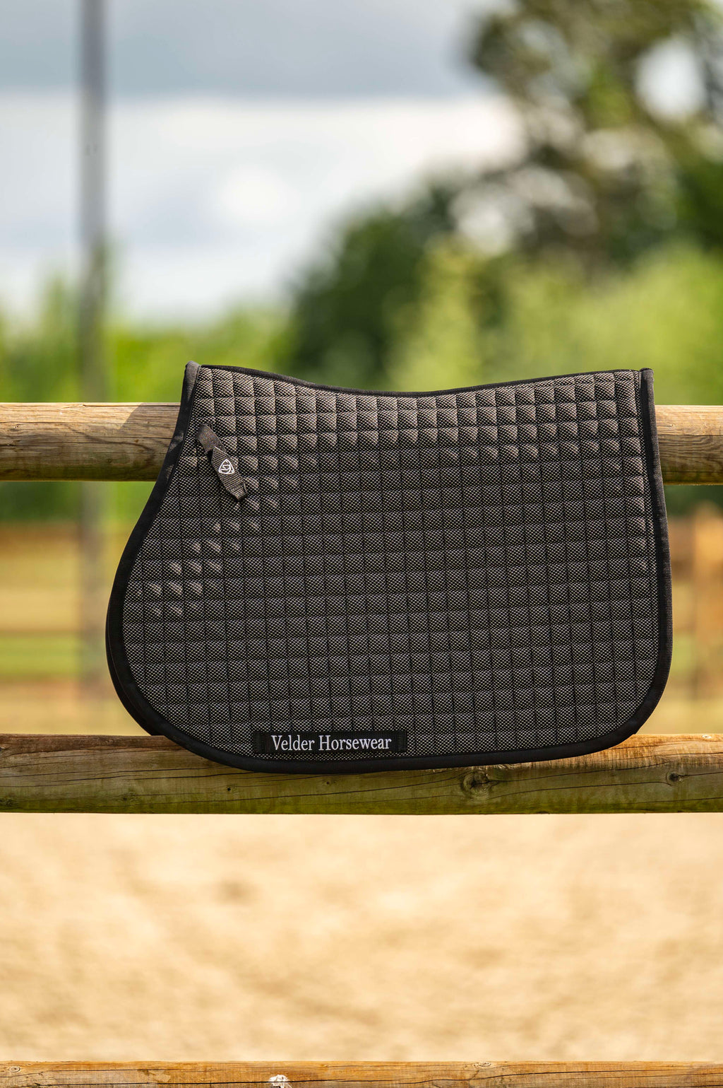 Velder Horsewear Premium Saddlepad Bamboo Jumping Black