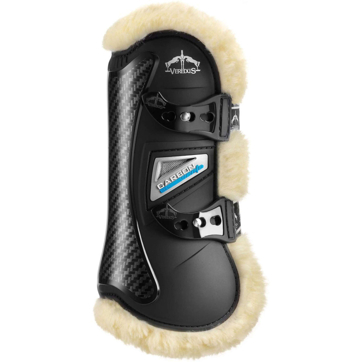 Veredus Tendon Boots Carbon Gel Vento Front STS Black