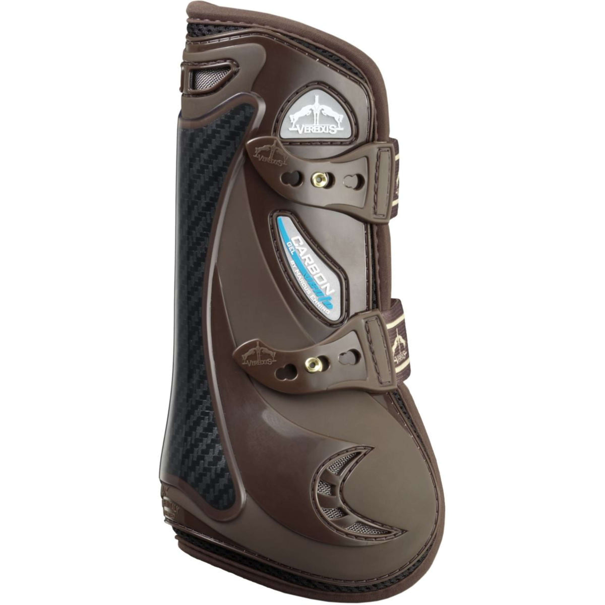 Veredus Tendon Boots Carbon Gel Vento Front Brown