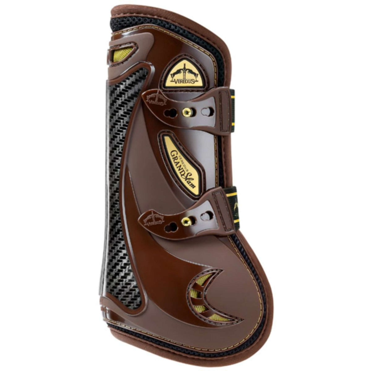 Veredus Tendon Boots Grand Slam Carbon Gel Front brown/gold