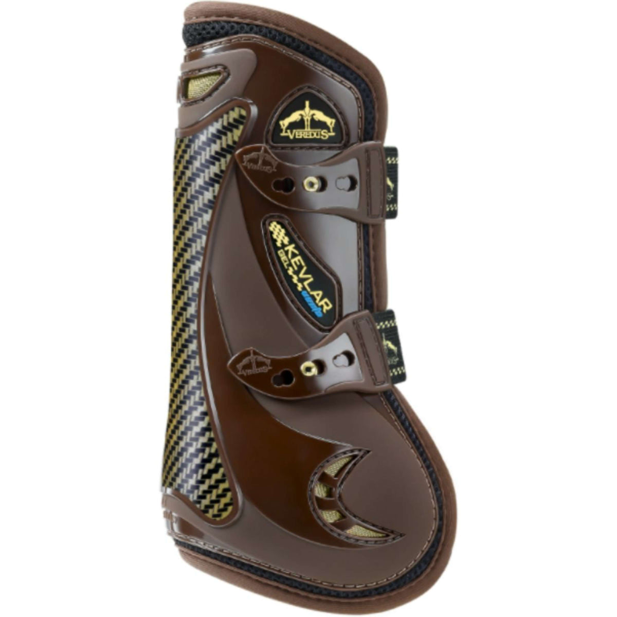 Veredus Tendon Boots Kevlar Gel Vento Front Brown