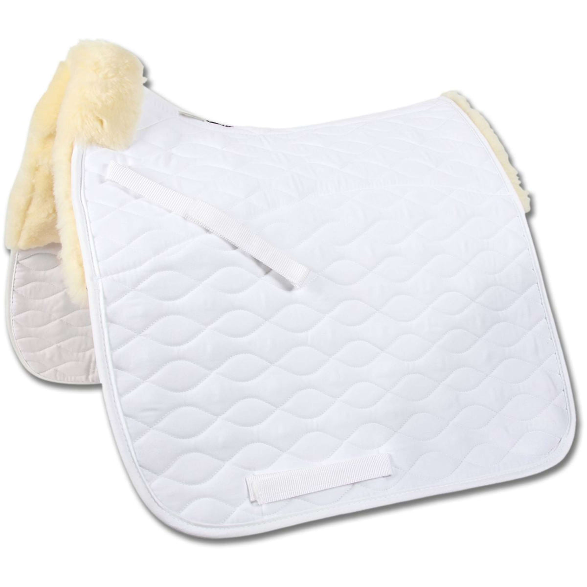 Waldhausen Saddlepad Mailand Sheepskin Dressage White