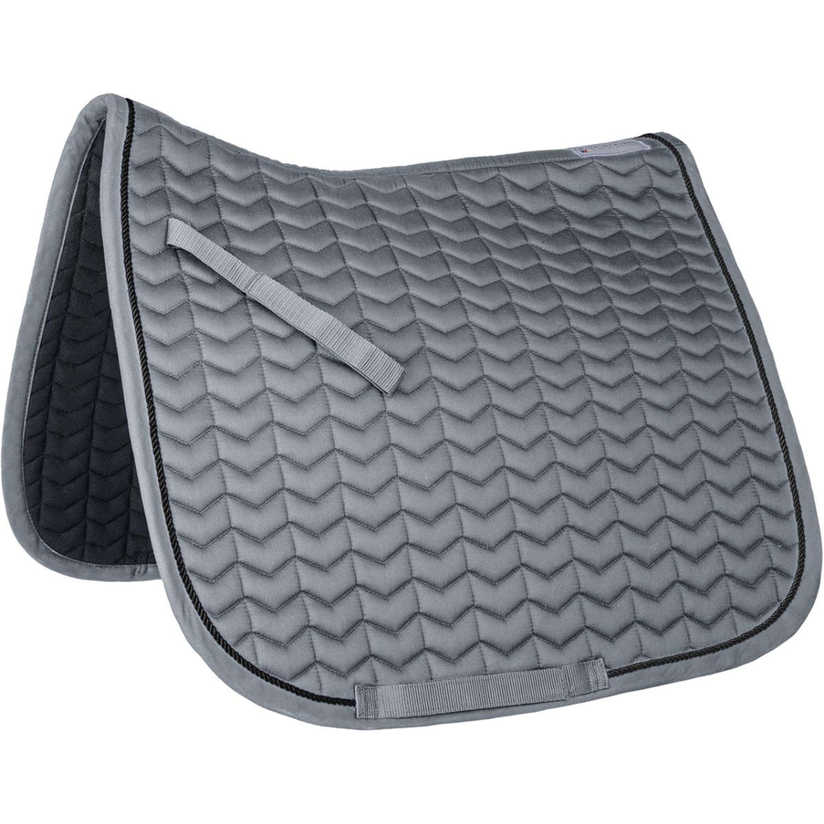 Waldhausen Saddlepad Classic Dressage Grey/Black