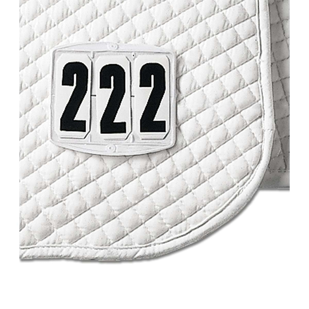 Waldhausen Start numbers Velcro White