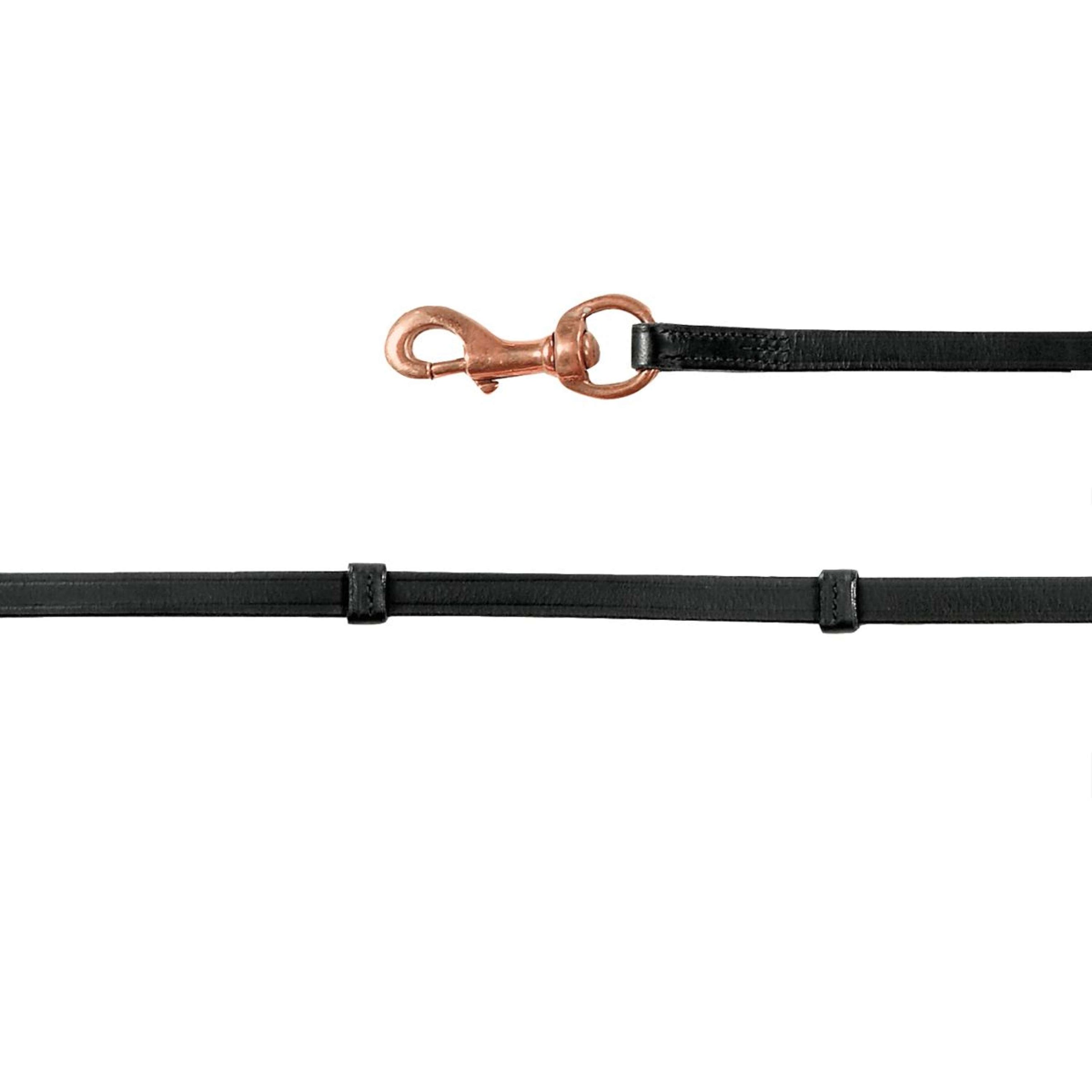 Waldhausen Icelandic Reins With Carabiners Black/Rosé Waldhausen Icelandic Reins With Carabiners Black/Rosé