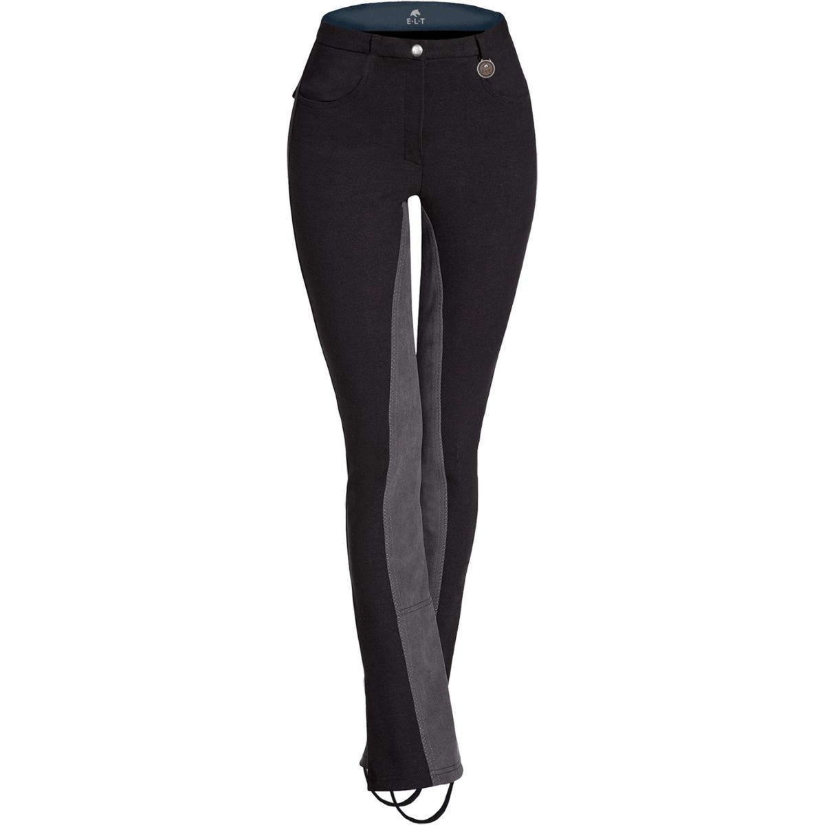 ELT Jodhpur Breeches Fun Black/Dark Grey