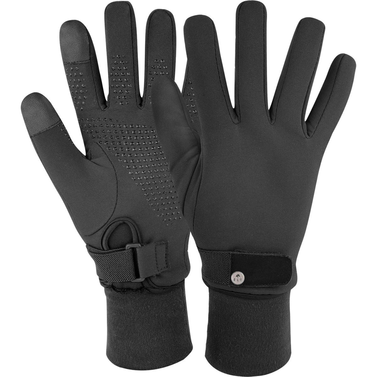 ELT Riding Gloves Snow Black