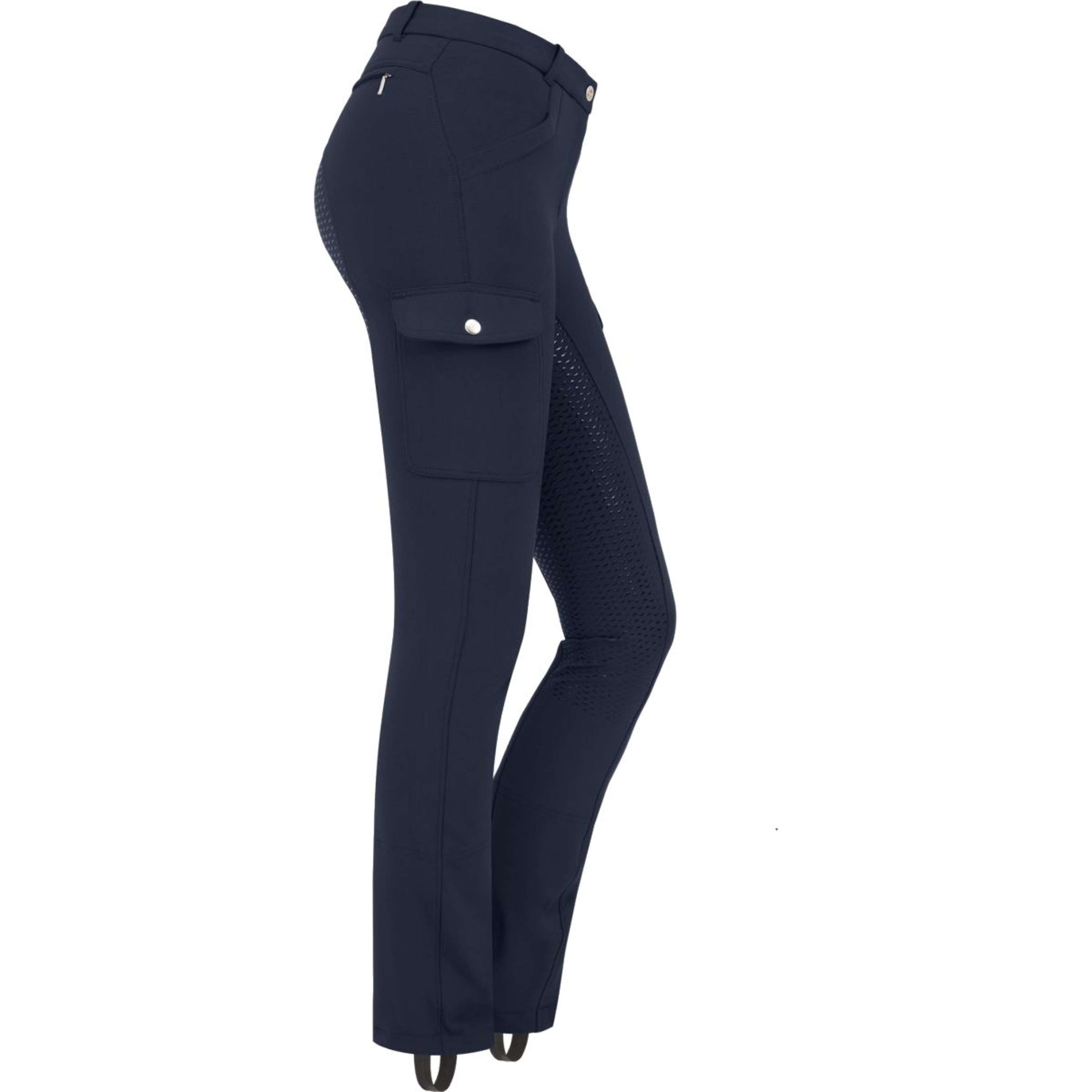 ELT Jodhpur Breeches Micro Cargo Silicone Nightblue