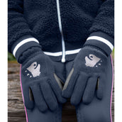 ELT Riding Gloves Lucky Giselle Fleece Nightblue