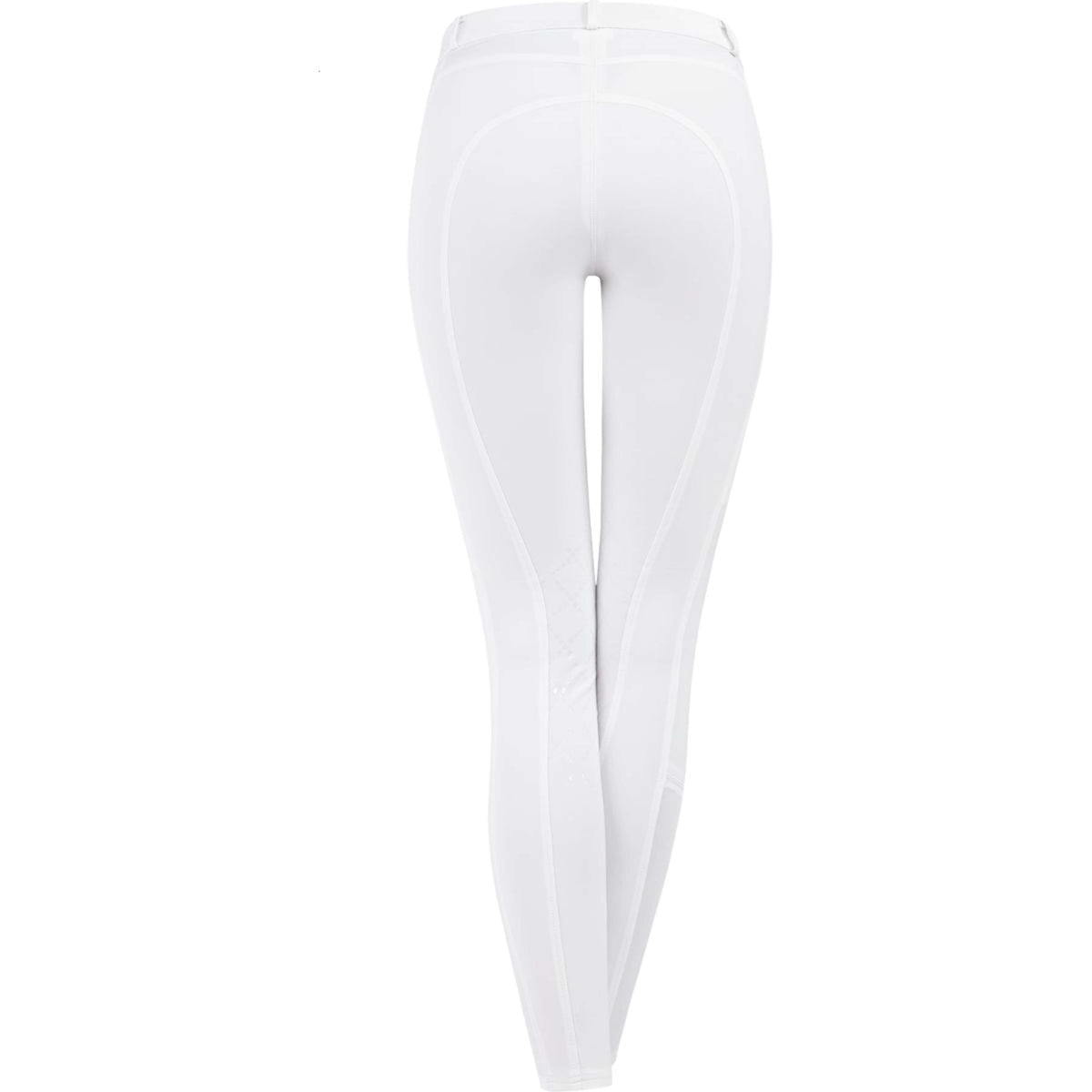 ELT Breeches Micro Silicon Knee Pads White