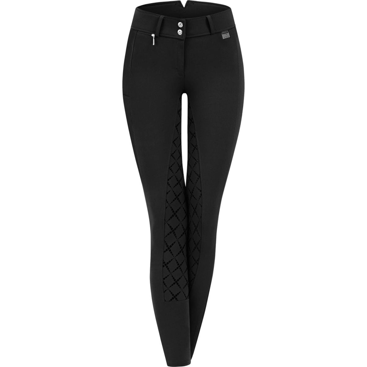 ELT Breeches Micro Sport High Waist Silicone Black