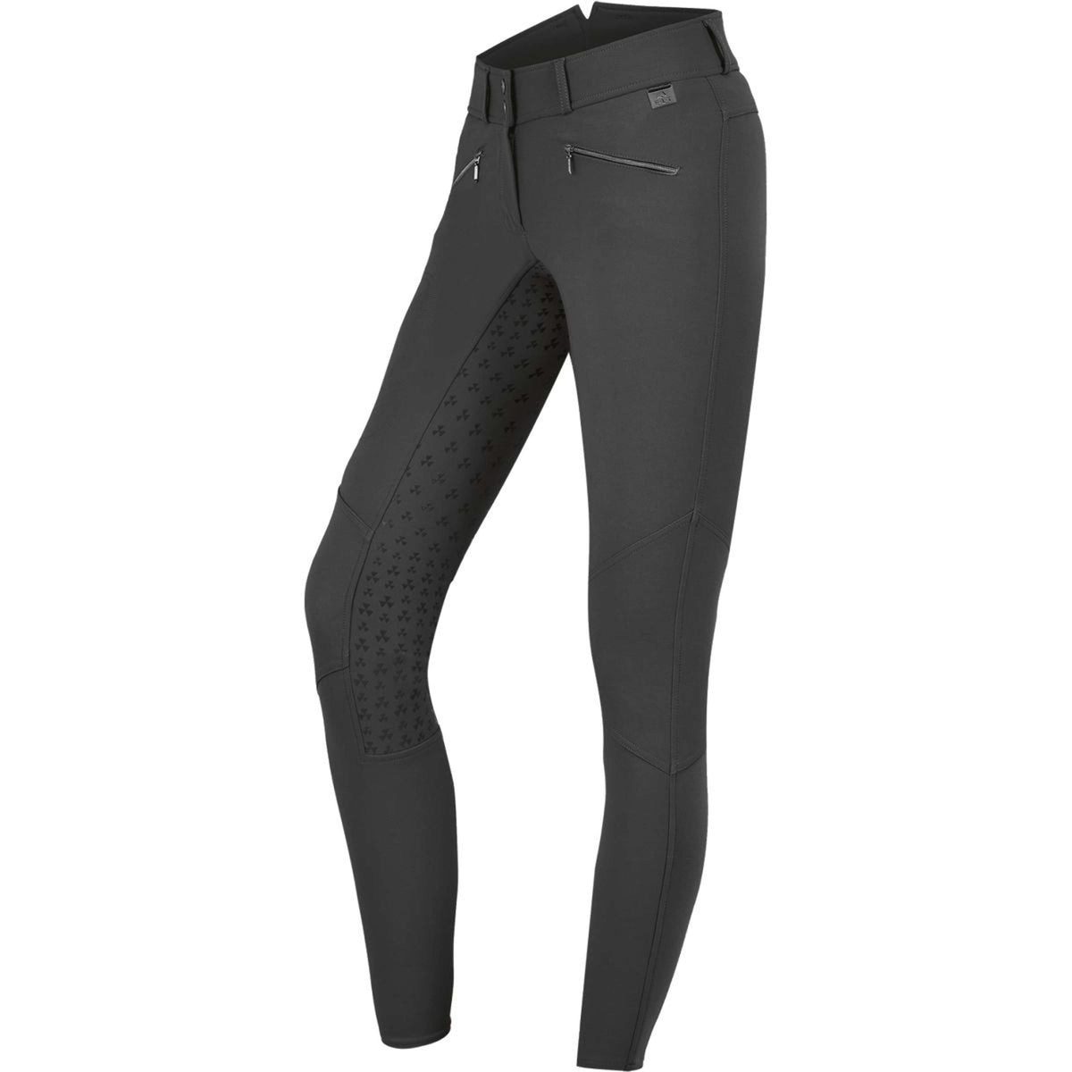 ELT Breeches Hella High Waist Silicone Asphalt