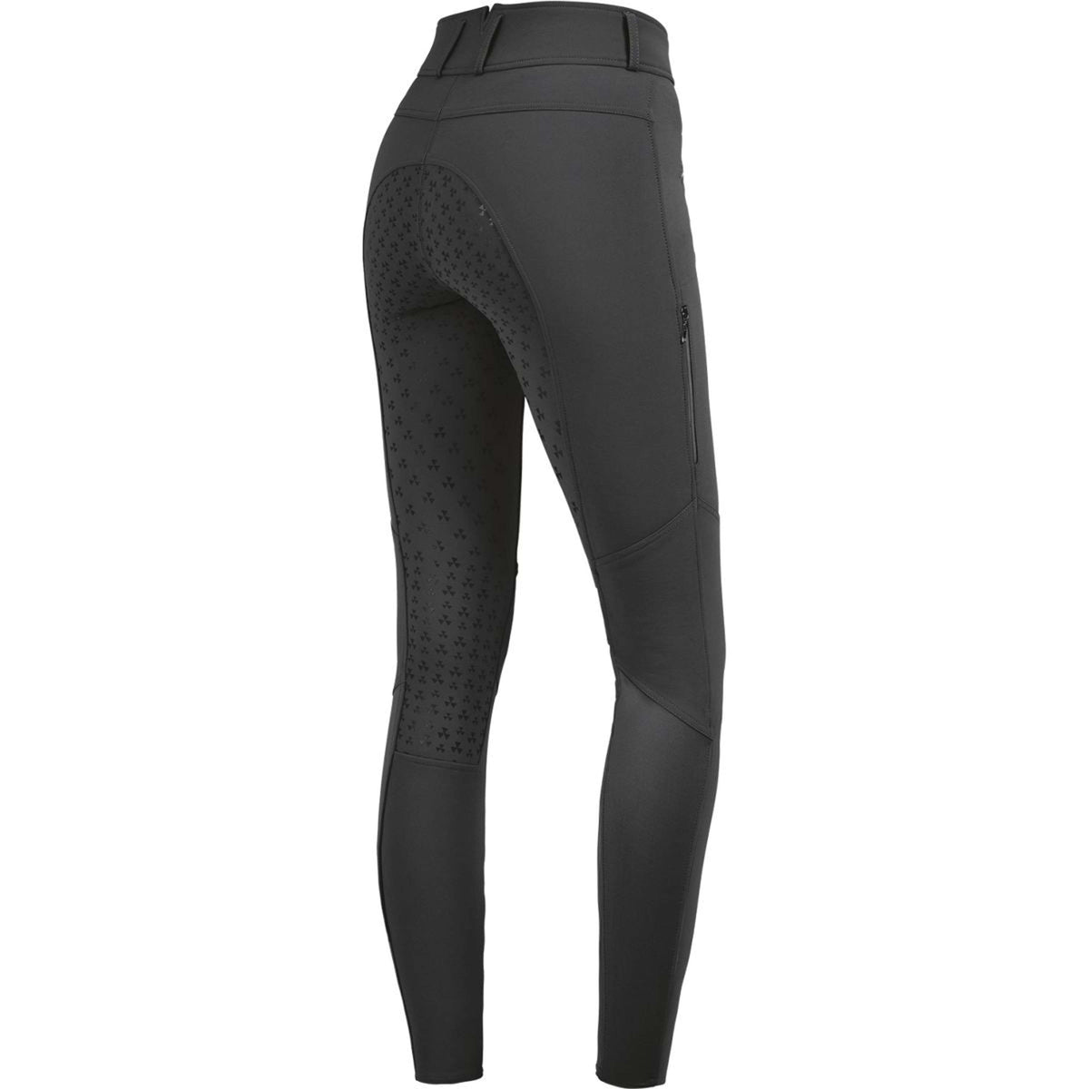 ELT Breeches Hella High Waist Silicone Asphalt