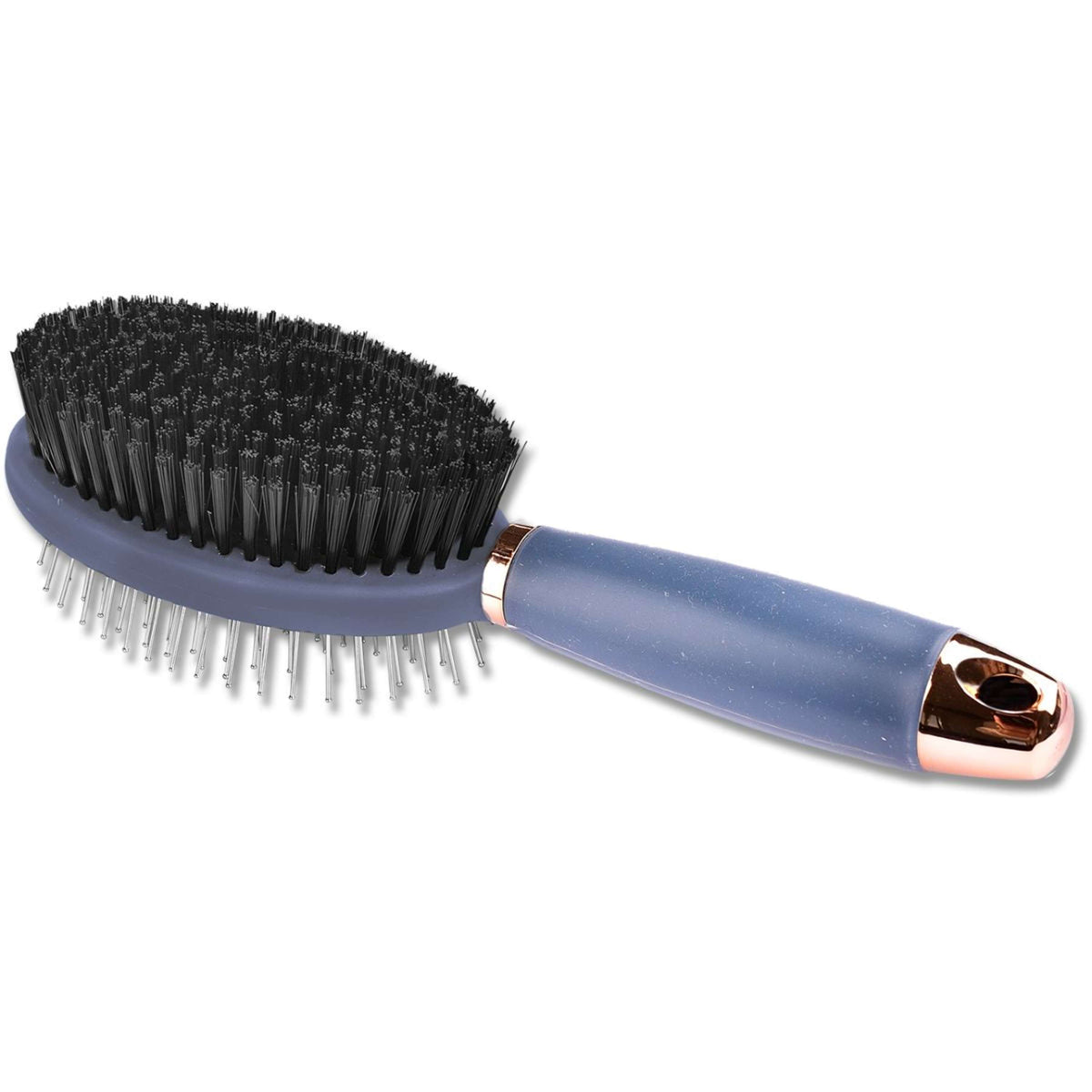 Waldhausen Mane & Tail Brush with Gel Grip Black/Rosegold