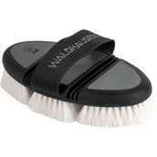 Waldhausen Grooming Brush Flex Goat Hair Black/Grey