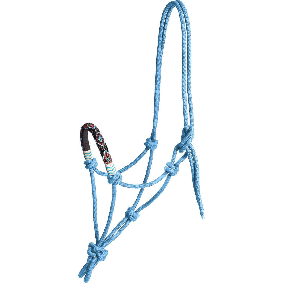 Waldhausen Rope Halter Pearls Azure Blue