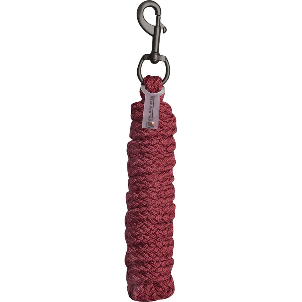 Waldhausen Lead Rope Gloomy with Carabiner Burgundy