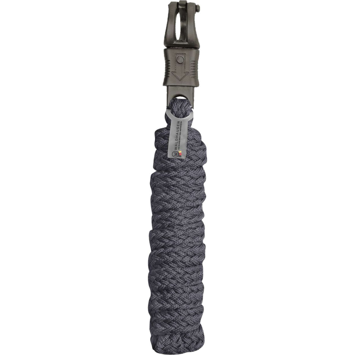 Waldhausen Lead Rope Gloomy with a Panic Snap Granite