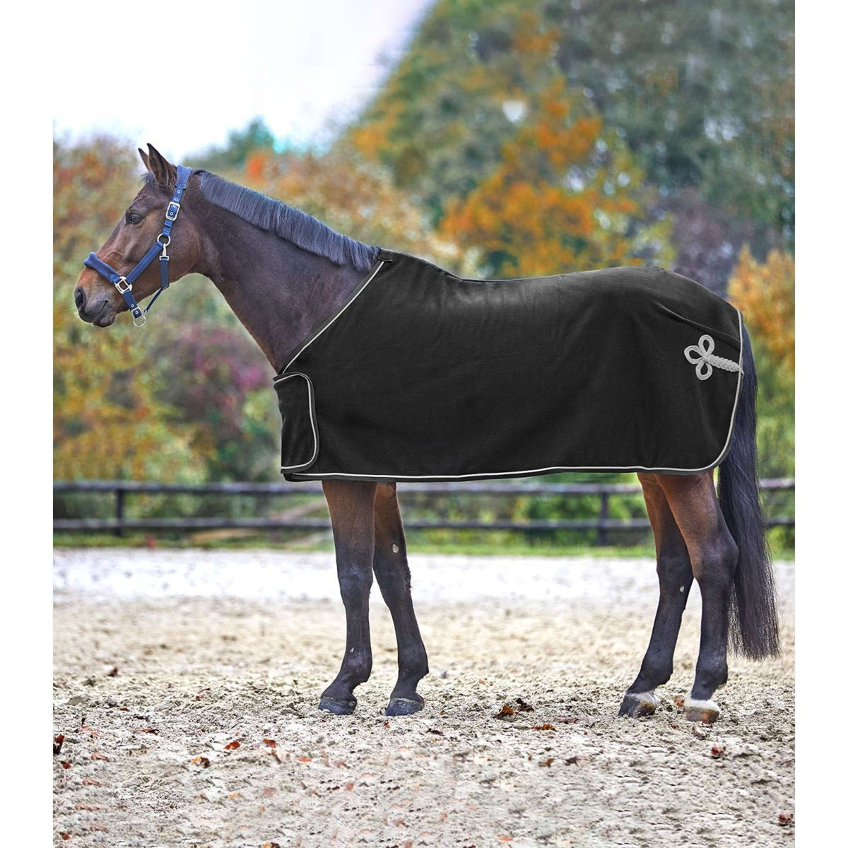 Waldhausen Fleece Rug Fleece Black/Silver