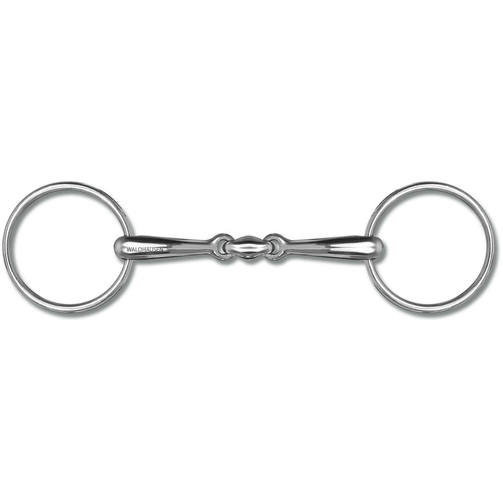 Waldhausen Loose Ring Snaffle 18mm Double Jointed