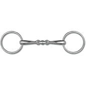 Waldhausen Loose Ring Snaffle 16mm Double Jointed