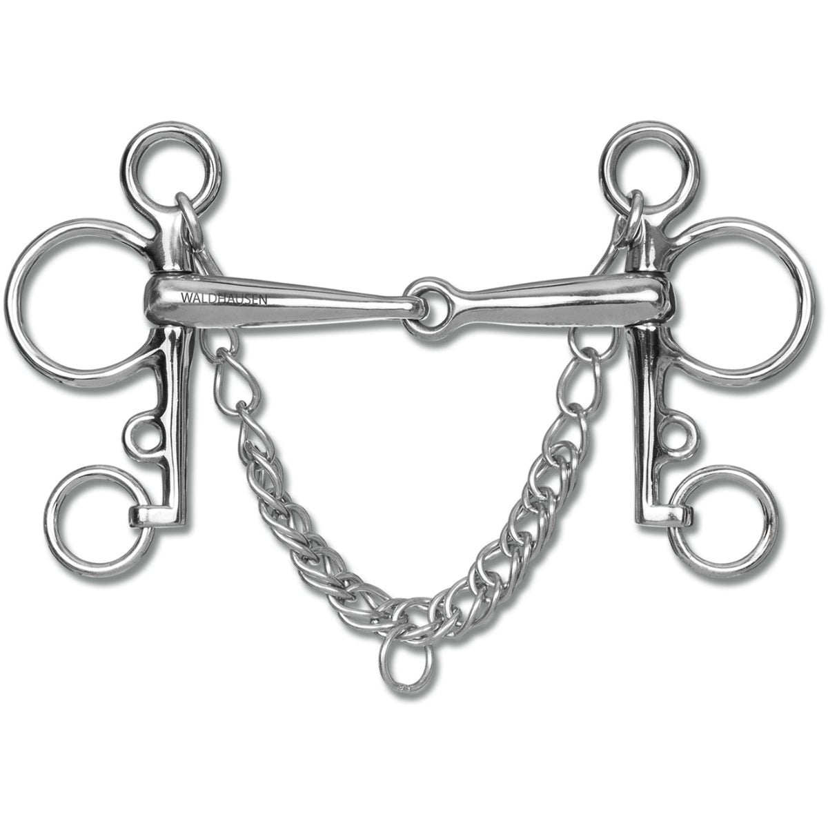 Waldhausen Pelham Bit 16mm Single Snaffle Solid