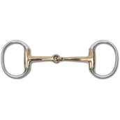 Waldhausen Eggbut Snaffle Single Jointed Copper