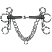 Waldhausen Pelham Bit 15mm Rubber Single Snaffle