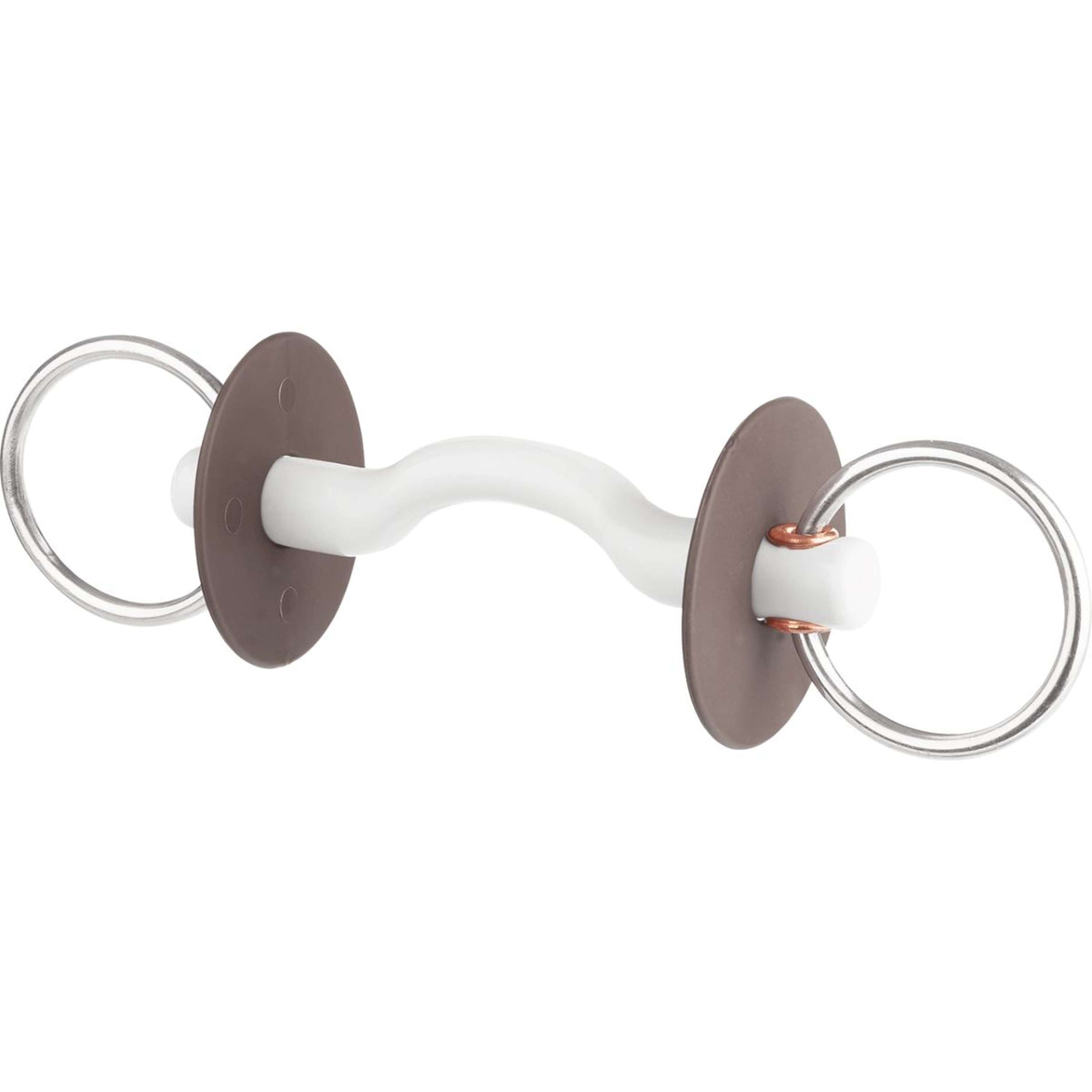 Beris Loose Ring Snaffle 6cm 18mm with a Soft Tongue Port Beris Loose Ring Snaffle 6cm 18mm with a Soft Tongue Port