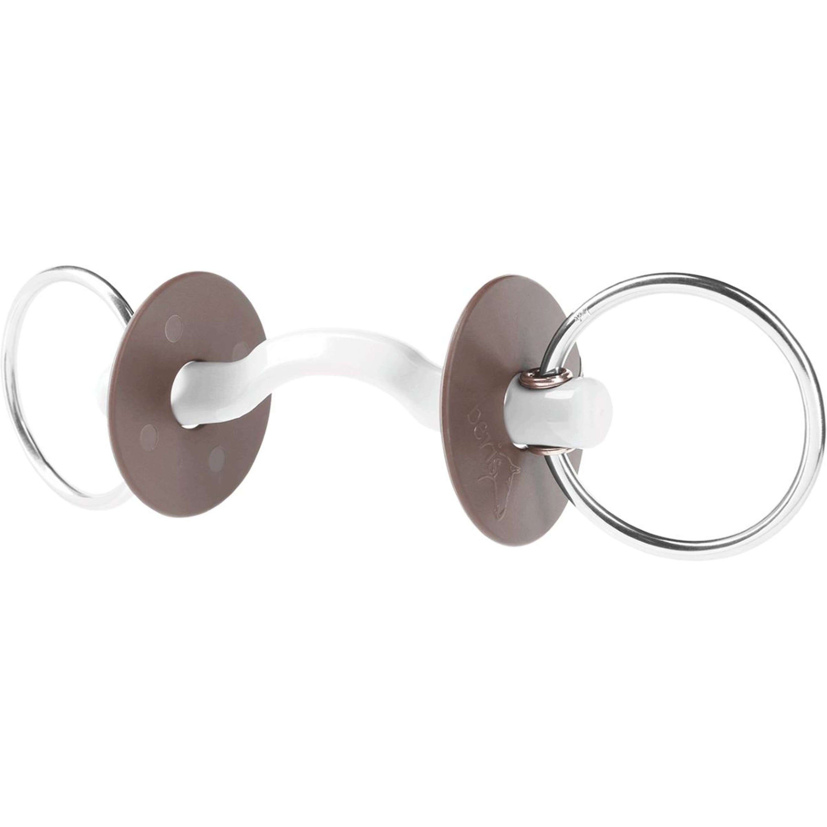 Beris Loose Ring Snaffle Konnex with a Hard Tongue Port Beris Loose Ring Snaffle Konnex with a Hard Tongue Port
