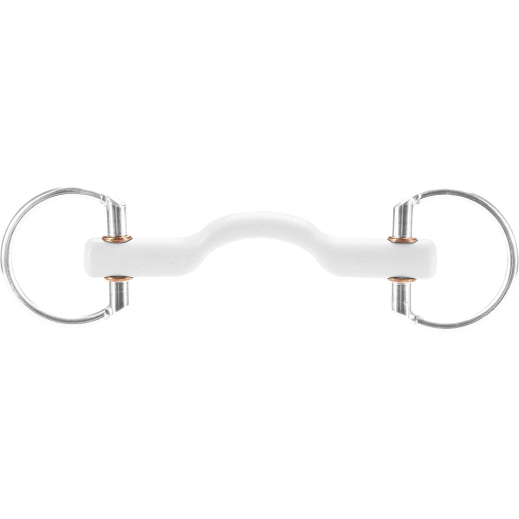 Beris Eggbut Snaffle with a Soft Tongue Port