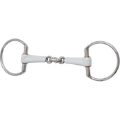 Beris Eggbut Snaffle 7,5cm Double Jointed