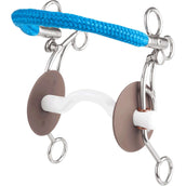 Beris Tandem Snaffle Bit with a Soft Tongue Port