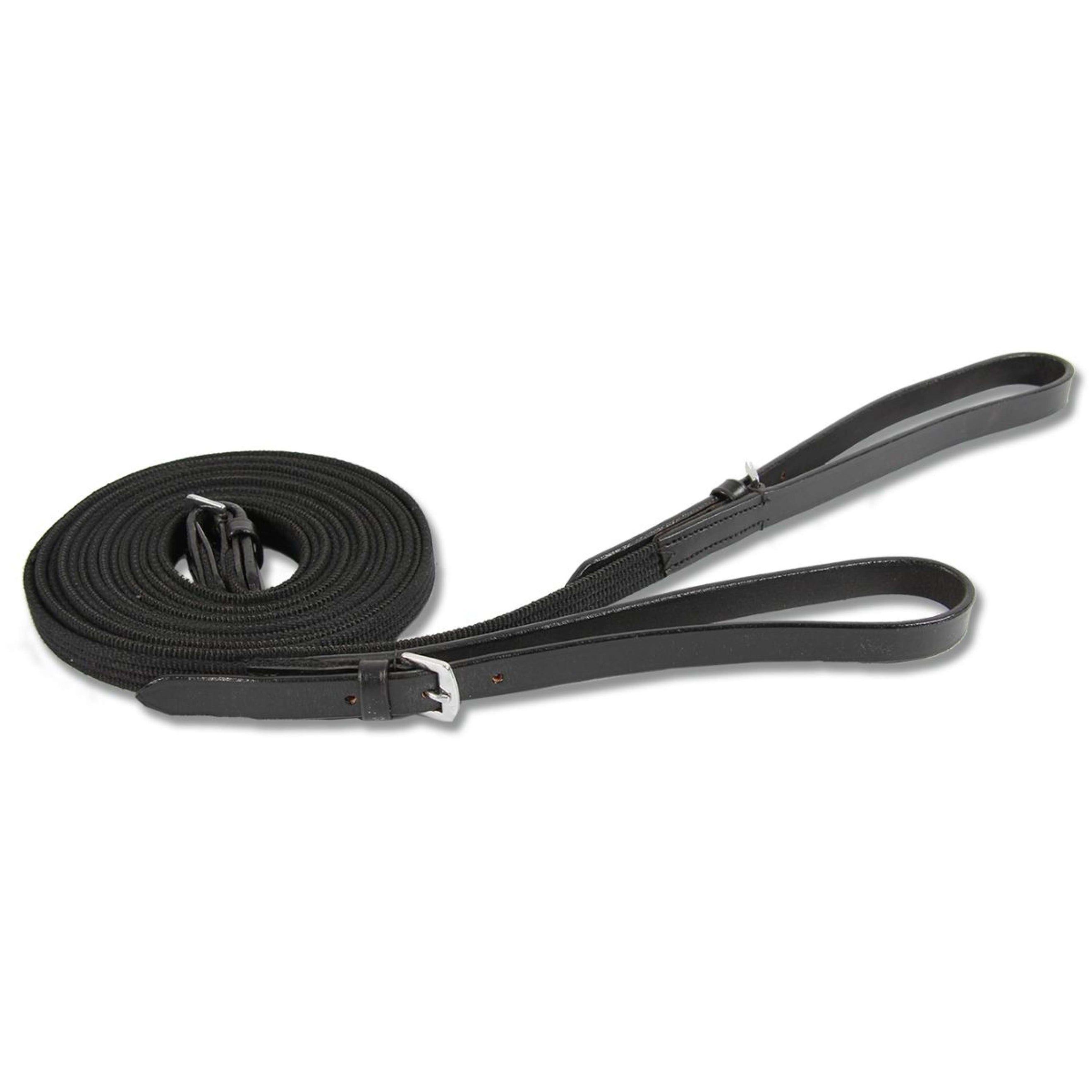 Star Draw Reins Web Black Star Draw Reins Web Black