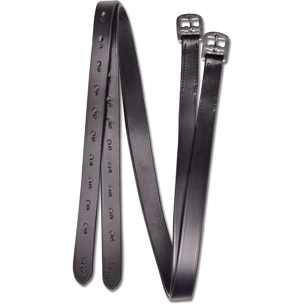 Star Stirrup straps Economic Black