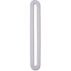 Waldhausen Safety Clasp Safe-Gum for Carabiner Silver Grey