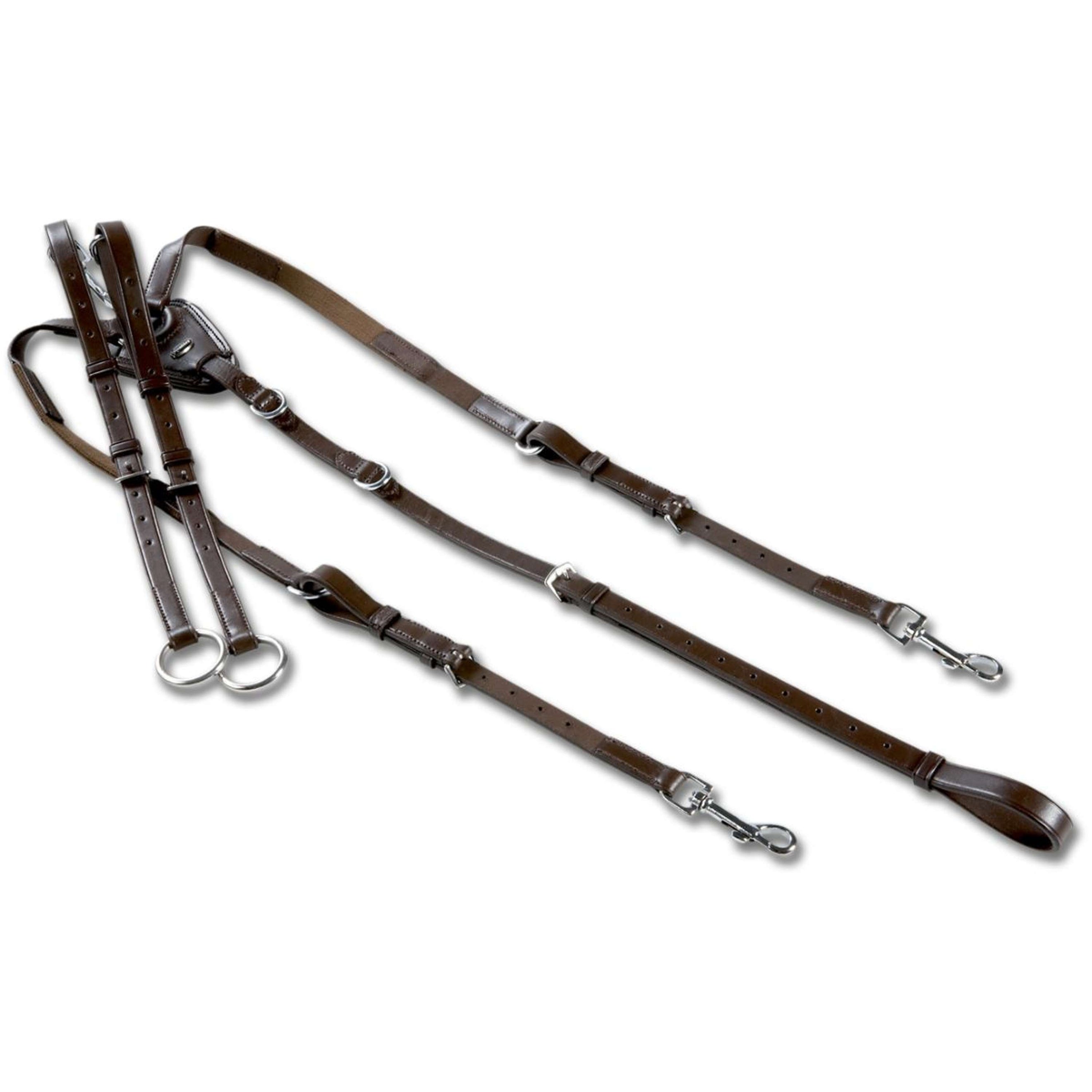 Waldhausen Front Harness X-Line Elastic Brown Waldhausen Front Harness X-Line Elastic Brown
