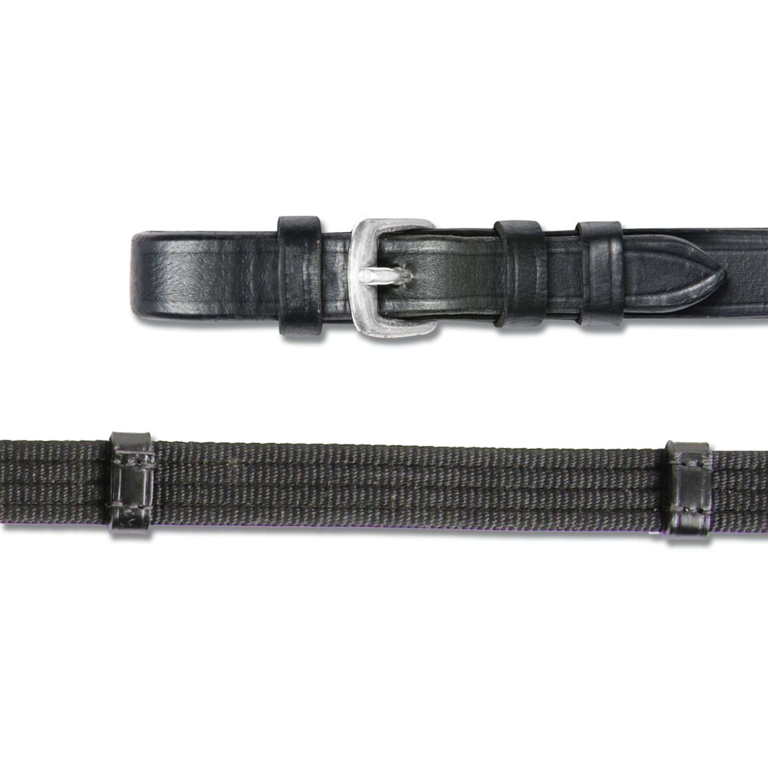 Waldhausen Web Reins X-Line 19mm Extra Long Black