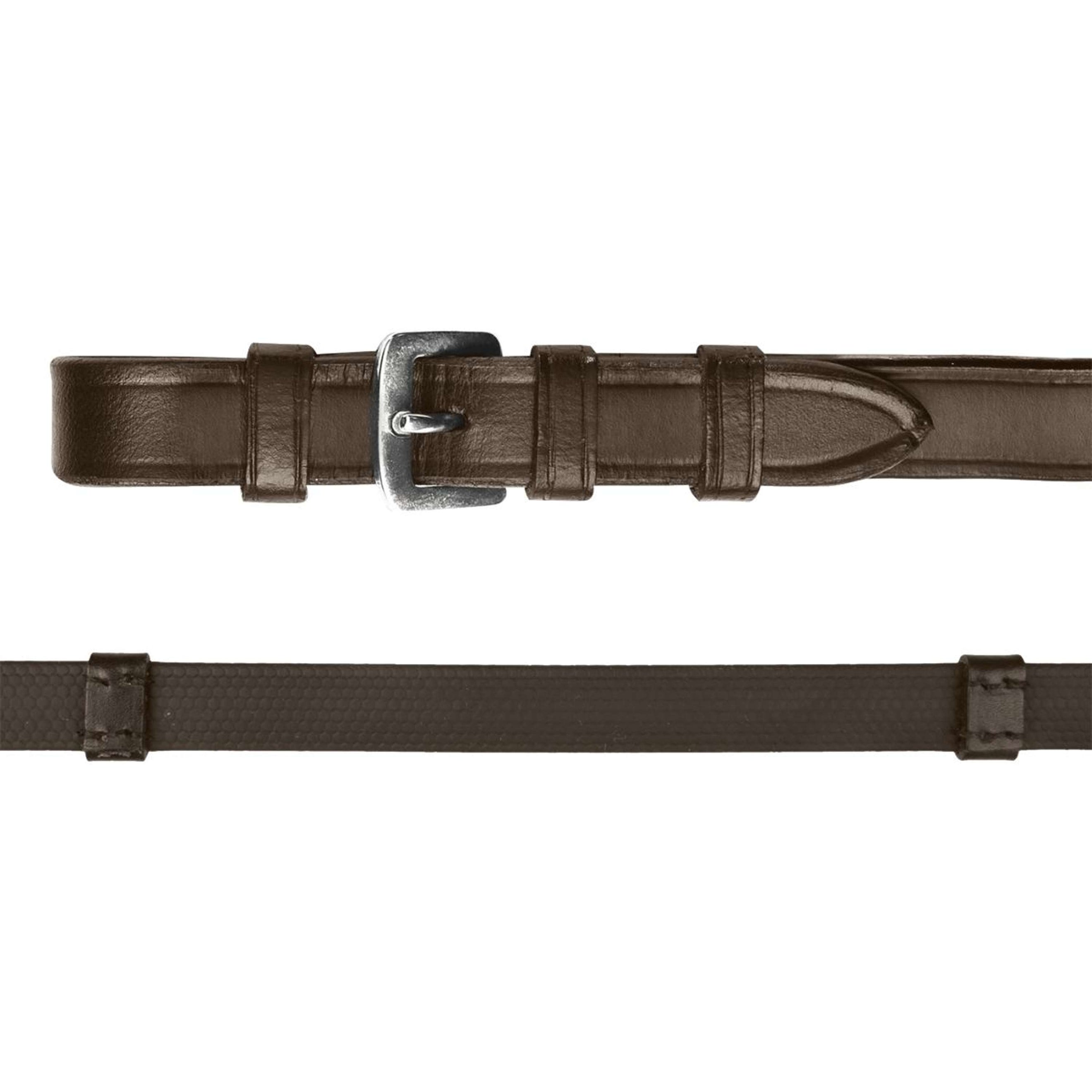 Waldhausen Reins X-Line Rubber with Loops Brown