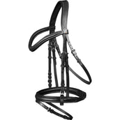 Waldhausen Snaffle Bridle X-Line London English Combined Black