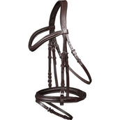 Waldhausen Snaffle Bridle X-Line London English Combined Brown