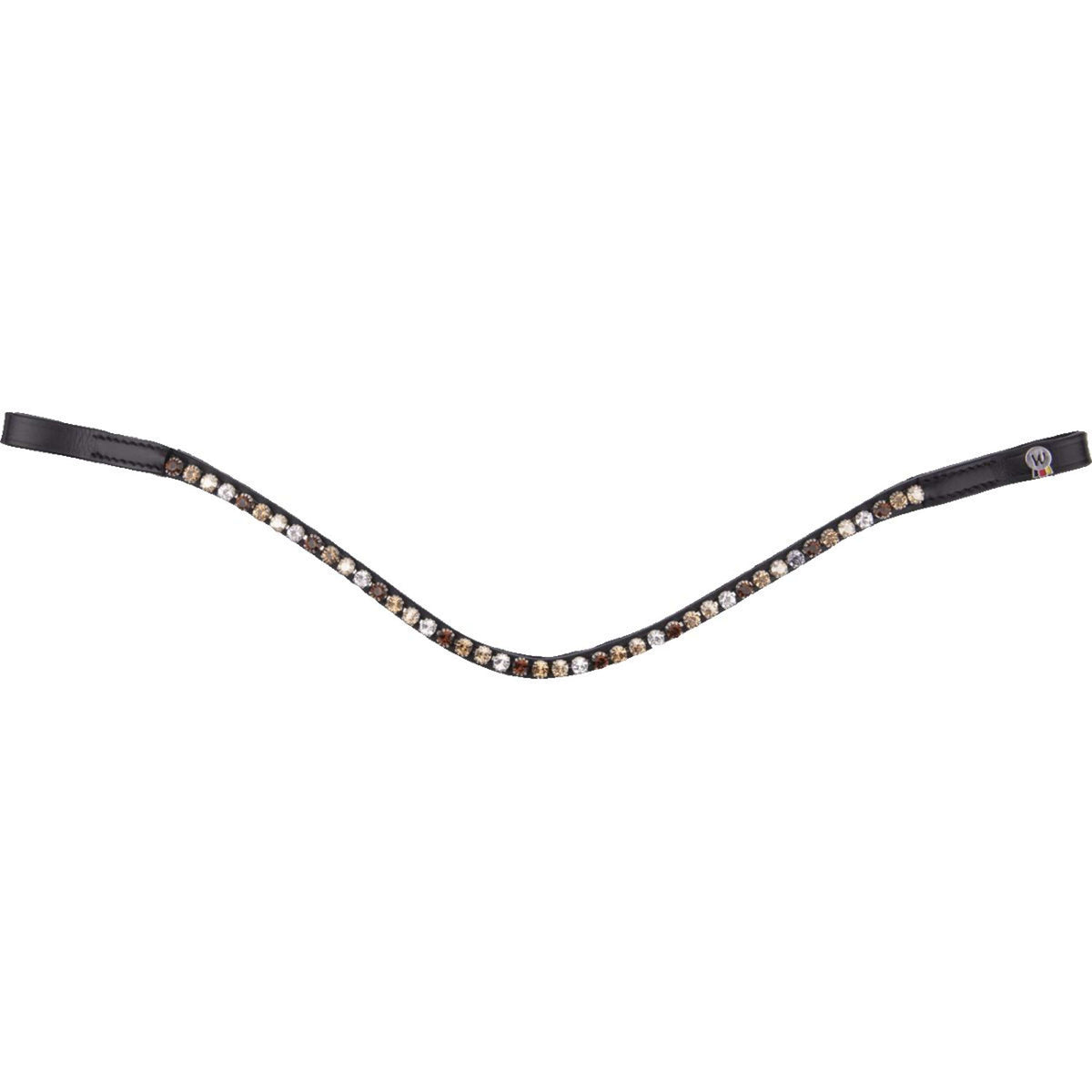 Waldhausen Browband X-Line Glam Black/Brown/Gold/Beige/Silver