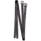 Waldhausen Stirrup straps X-Line 22mm Leather Black