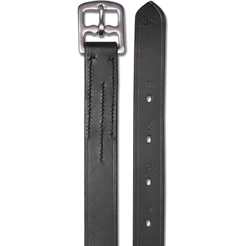Waldhausen Stirrup straps X-Line 25mm Leather Black