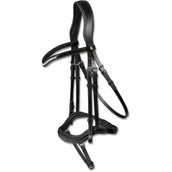 Waldhausen Snaffle Bridle S-Line Newshape English Combined Black