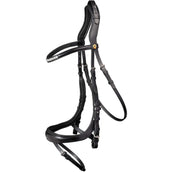 Waldhausen Snaffle Bridle S-Line Sensation English Combined Black