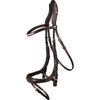 Waldhausen Snaffle Bridle S-Line Sensation English Combined Brown