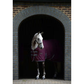 Weatherbeeta Fleece Rug Cooler Standard Neck Maroon/Grey/White